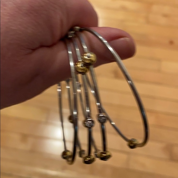 Henri Bendel skinny bangles—set of four - Picture 3 of 3